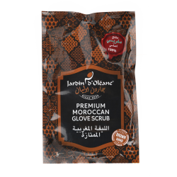 الليفة المغربية الممتازة لإزالة الجلد الميت والشوائب من جاردن اوليان , لون بني JARDIN OLEANE Premium Moroccan Loofah for Removing Dead Skin and Impurities, Brown
